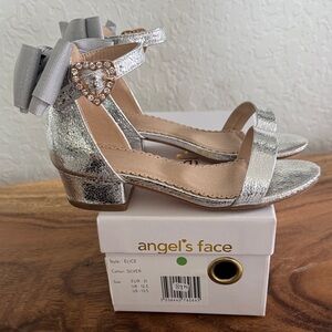 Angel’s face Silver Kids Dress Shoes 13.5